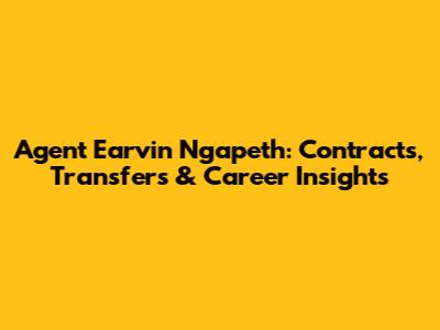Agent Earvin Ngapeth: Contracts, Transfers & Career Insights