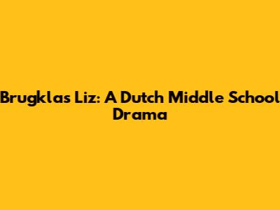Brugklas Liz: A Dutch Middle School Drama