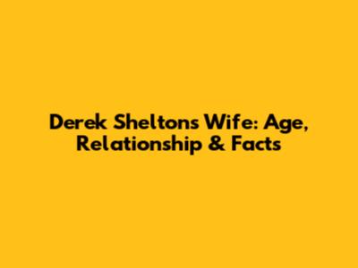 Derek Shelton's Wife: Age, Relationship & Facts