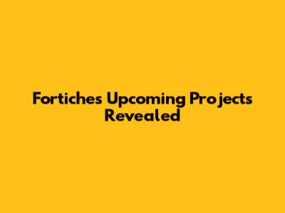 Fortiche's Upcoming Projects Revealed
