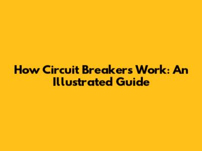 How Circuit Breakers Work: An Illustrated Guide