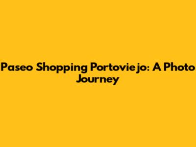 Paseo Shopping Portoviejo: A Photo Journey